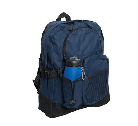 Backpack - 3 Zippered Compartments